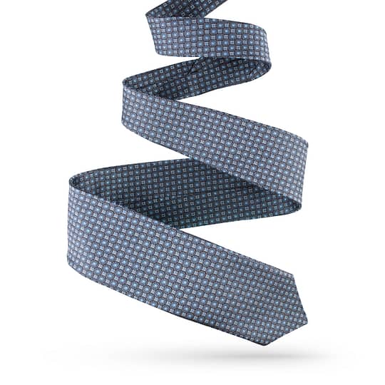 Krawat jedwabny niebieski krawaty sklep